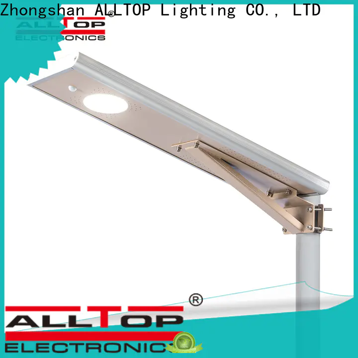 ALLTOP pole solar street light high-end manufacturer