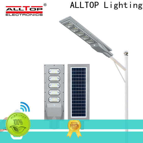 ALLTOP solar street light with panel and battery best quality manufacturer