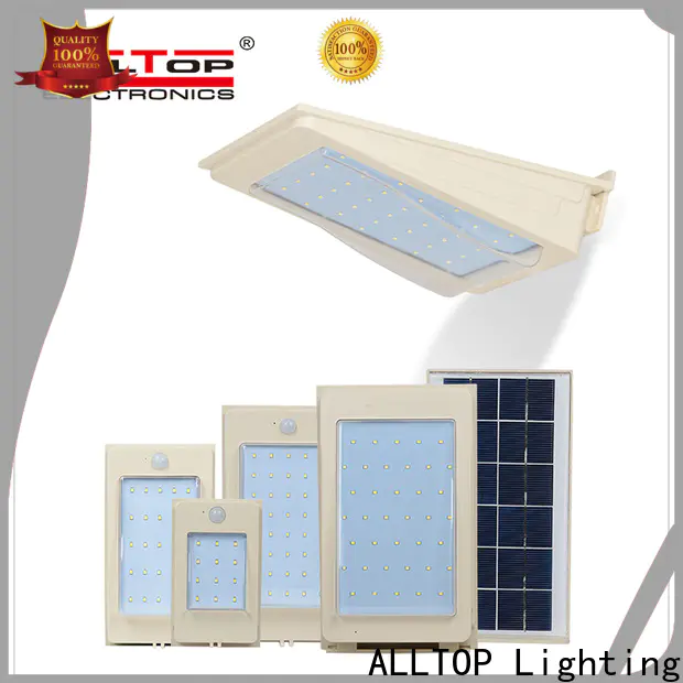 ALLTOP energy-saving solar powered external wall lights with good price highway lighting