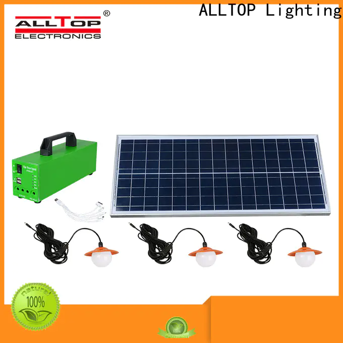ALLTOP energy-saving household solar system manufacturer for battery backup