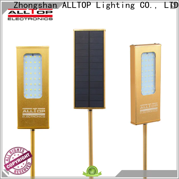 ALLTOP energy-saving solar wall lamp manufacturer for garden