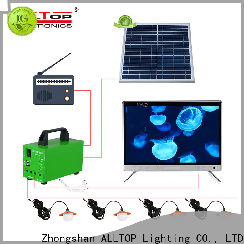 ALLTOP energy-saving solar home lighting system manufacturers with good price for home