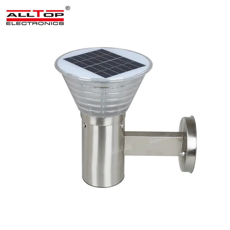 ALLTOP solar waterproof wall light manufacturer for street lighting