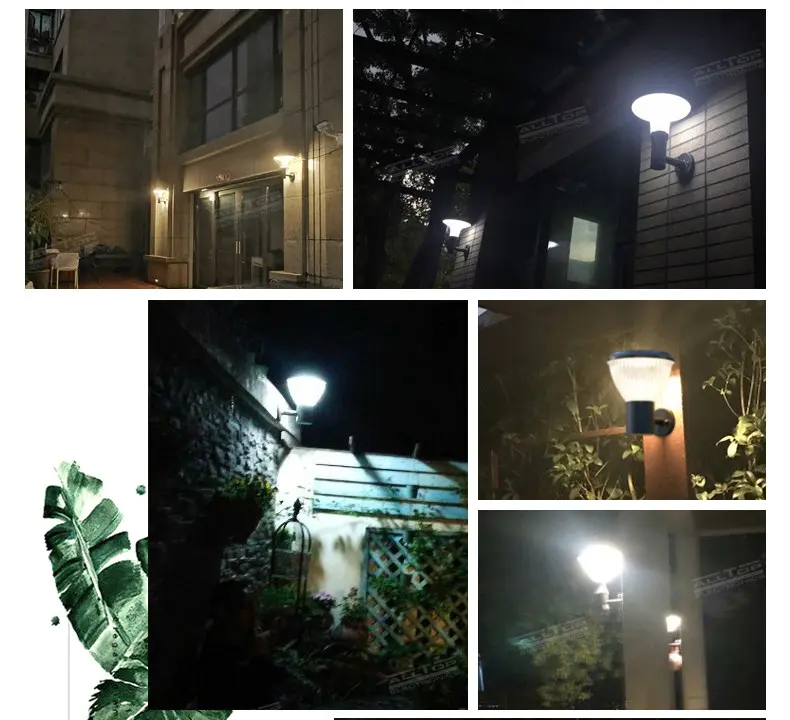 ALLTOP solar waterproof wall light manufacturer for street lighting