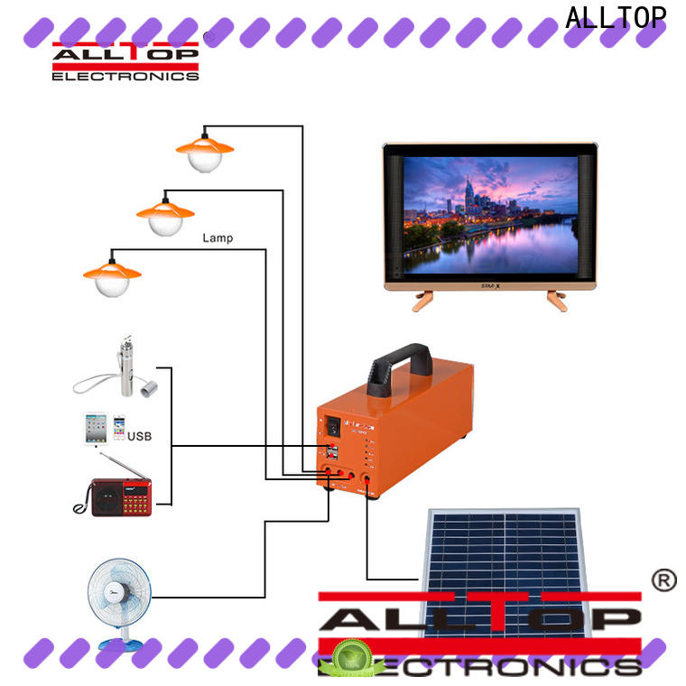 ALLTOP multi-functional solar power system manufacturers factory direct supply indoor lighting