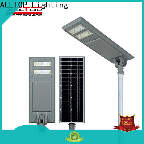 ALLTOP municipal solar street lights best quality manufacturer