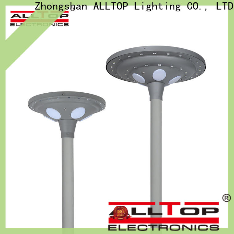 ALLTOP integrated solar garden lamp post lights manufacturers for decoration