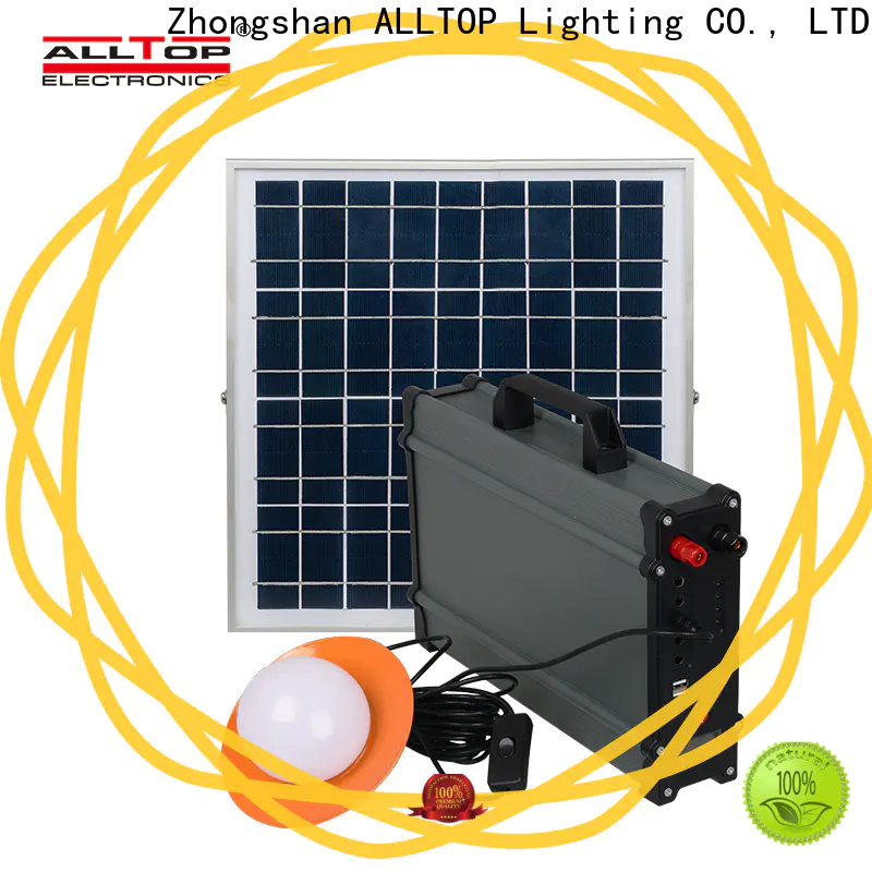ALLTOP solar system for home directly sale indoor lighting