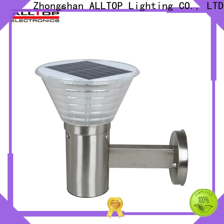 ALLTOP high quality wall hanging solar lights factory direct supply for party