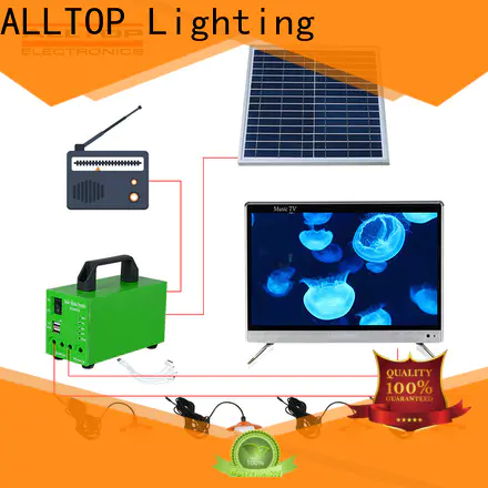 abs off-grid solar lighting system supplier for camping