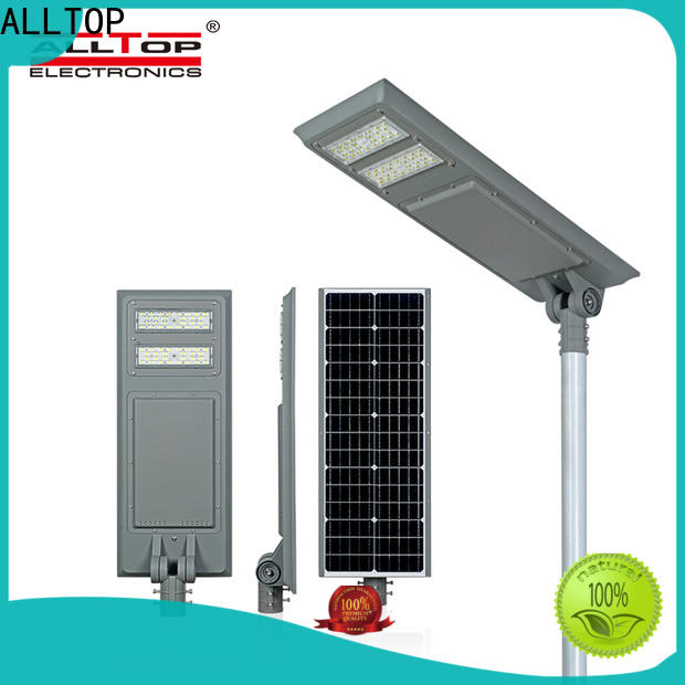 ALLTOP energy-saving solar pole lamps factory direct supply for highway