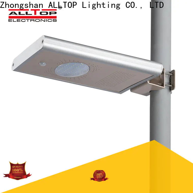 ALLTOP solar sensor street light functional manufacturer