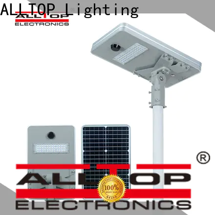 ALLTOP commercial solar powered street lights best quality supplier