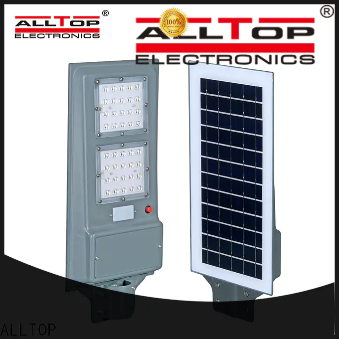 ALLTOP solar parking lot lights functional supplier