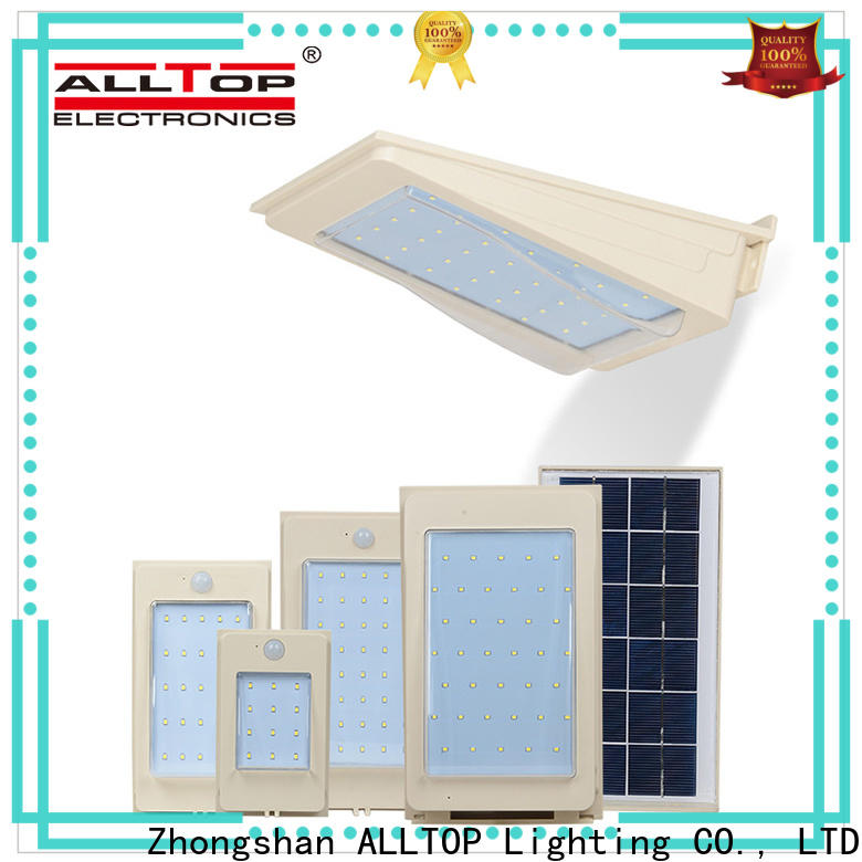 ALLTOP stainless steel solar lights outdoor wall supplier highway lighting
