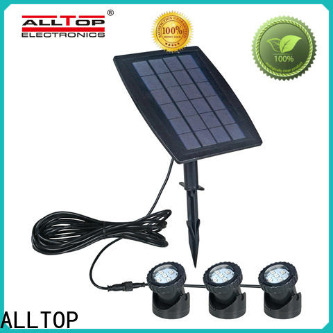 ALLTOP solar powered driveway post lights factory for decoration