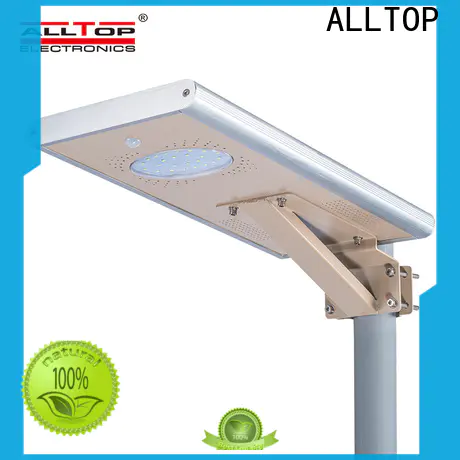 ALLTOP outdoor solar street lamps best quality manufacturer
