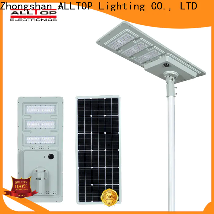 ALLTOP commercial solar powered street lights high-end wholesale