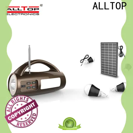 ALLTOP customized solar powered flood lights with good price for home