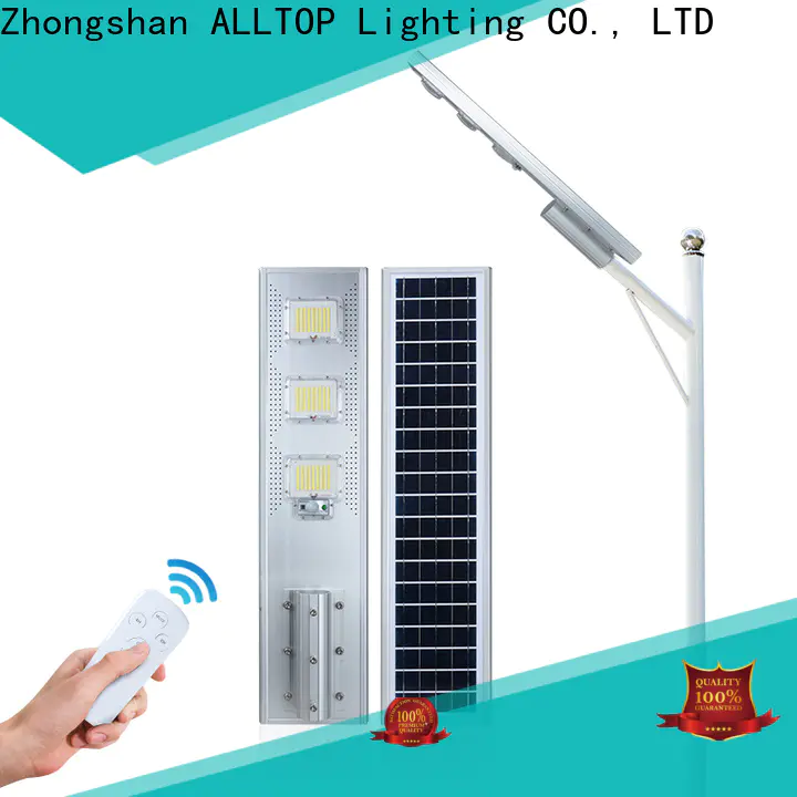 ALLTOP outdoor solar street lamps best quality manufacturer