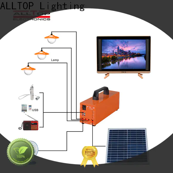 ALLTOP abs solar power system manufacturers in china with good price for outdoor lighting