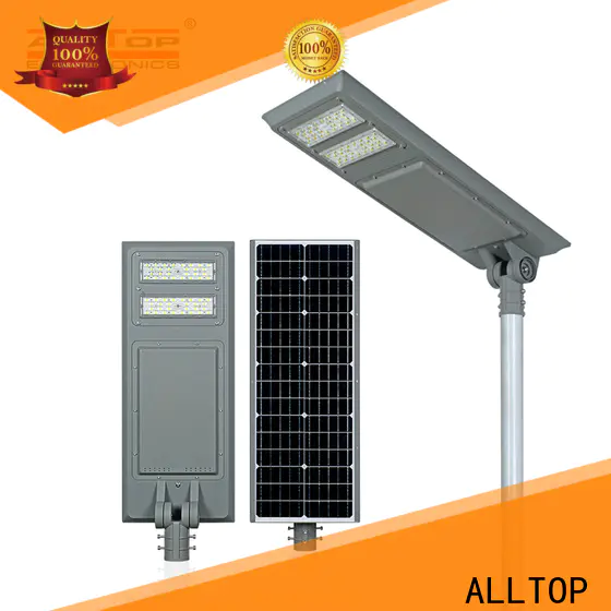 ALLTOP solar panel street lights functional supplier