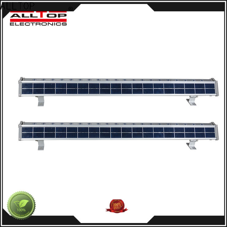 ALLTOP high quality solar powered outdoor wall lights factory direct supply for street lighting