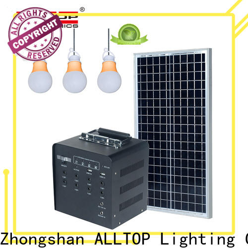 ALLTOP home solar panel system manufacturer for camping
