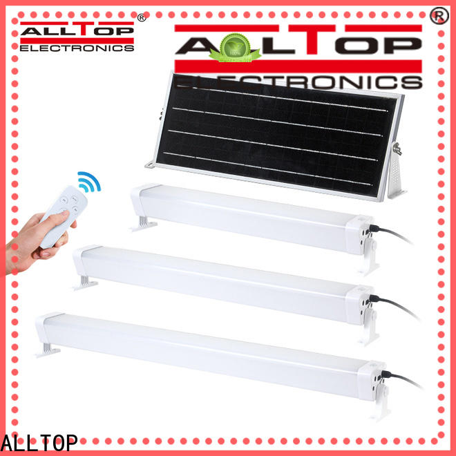 ALLTOP wall mounted solar lights supplier for street lighting