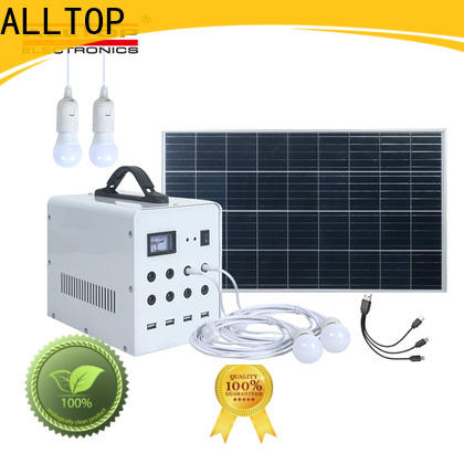 ALLTOP multi-functional solar panel battery pack series for outdoor lighting