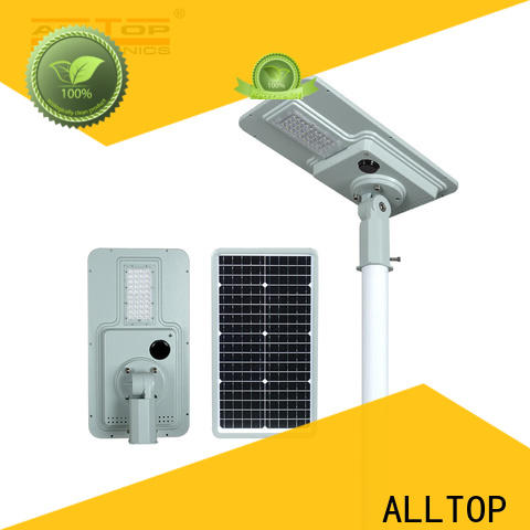 ALLTOP waterproof street lights solar powered best quality supplier