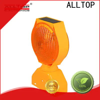 ALLTOP double side solar powered traffic lights company factory for police