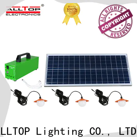 ALLTOP solar power battery bank manufacturer indoor lighting