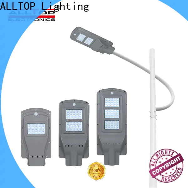 ALLTOP solar led street light with pole series for highway