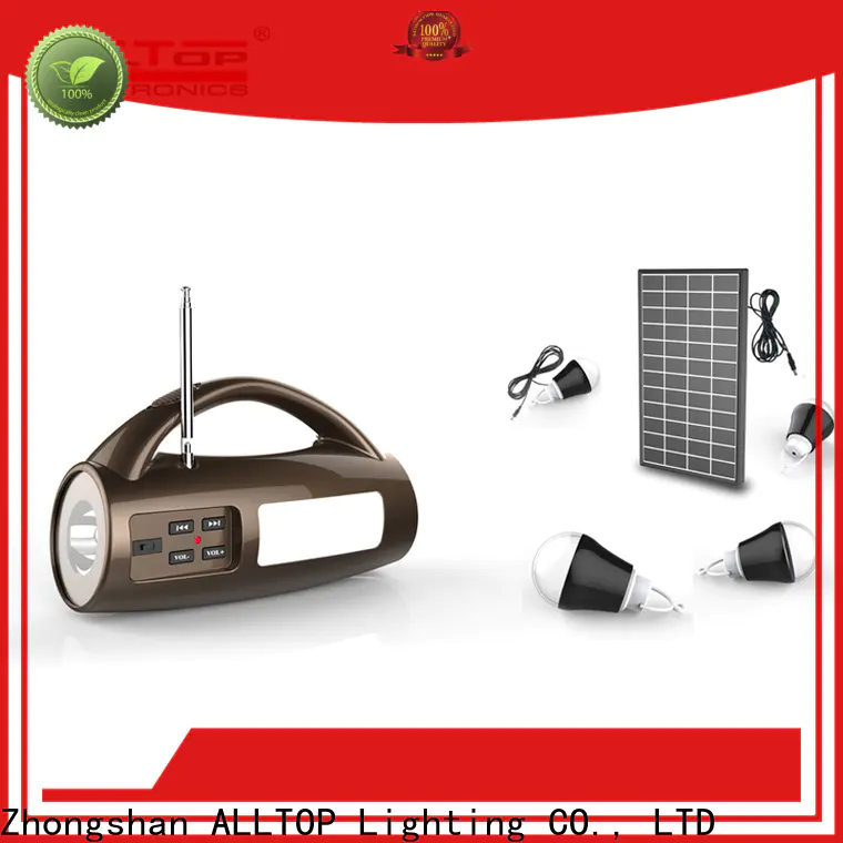 ALLTOP solar system for home with good price for outdoor lighting