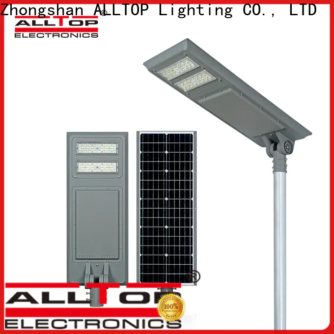 ALLTOP outdoor solar parking lot lights functional wholesale