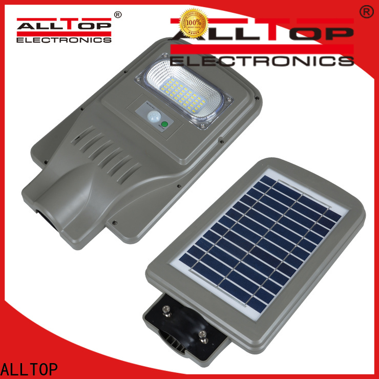 ALLTOP solar powered street lamp functional manufacturer