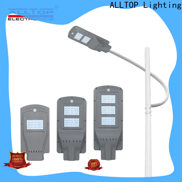 ALLTOP solar street light set factory direct supply for road