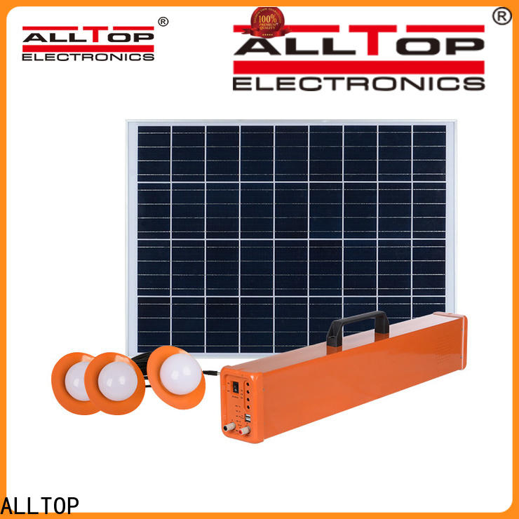 ALLTOP off-grid solar system factory direct supply indoor lighting