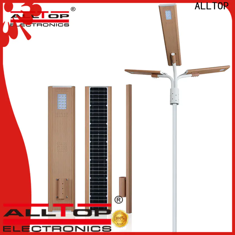 ALLTOP integrated commercial solar powered street lights directly sale for highway