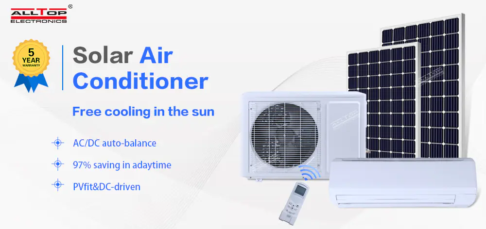 ALLTOP 48v dc solar air conditioner factory