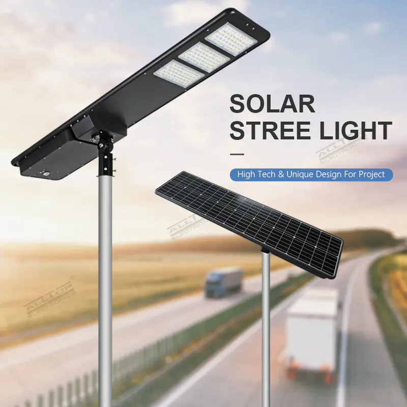 ALLTOP All in one solar street light 300W IP65 outdoor solar street light with high quality