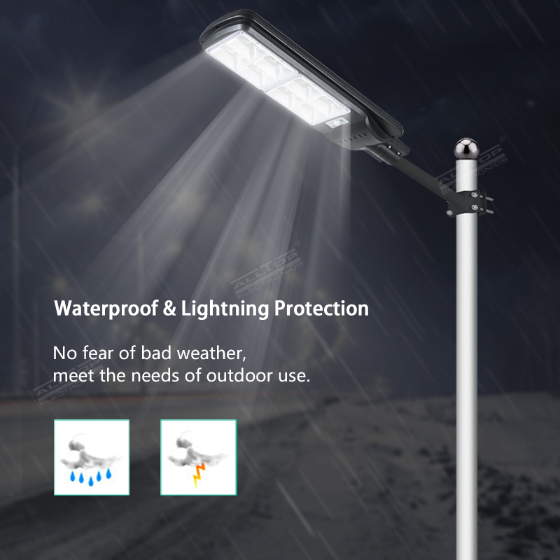 product-ALLTOP High Brightness IP65 Waterproof Garden Outdoor All In One Solar LED Street Light-ALL