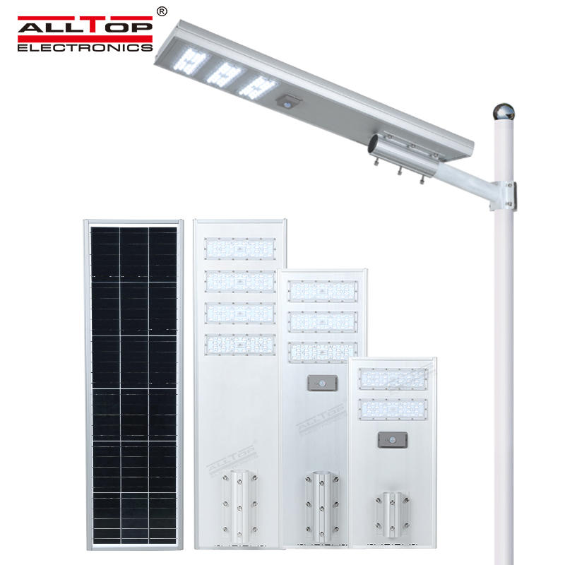 ALLTOP Outdoor waterproof ip65 New Integrated High Lumen Led Solar Street Light