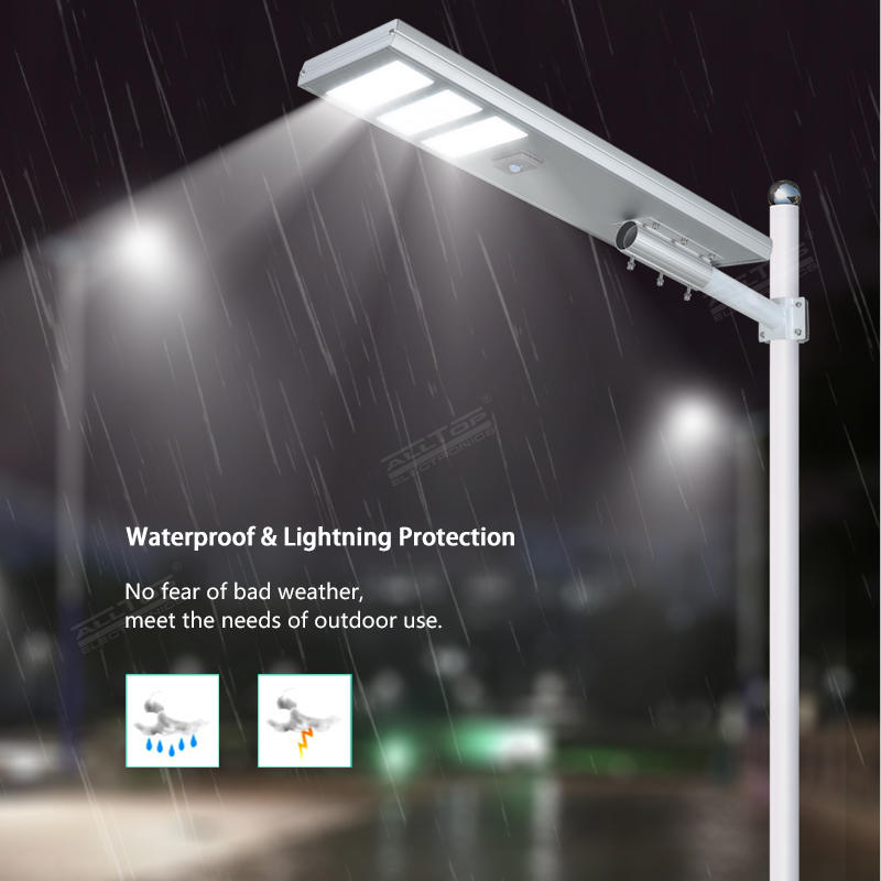 ALLTOP Outdoor waterproof ip65 New Integrated High Lumen Led Solar Street Light
