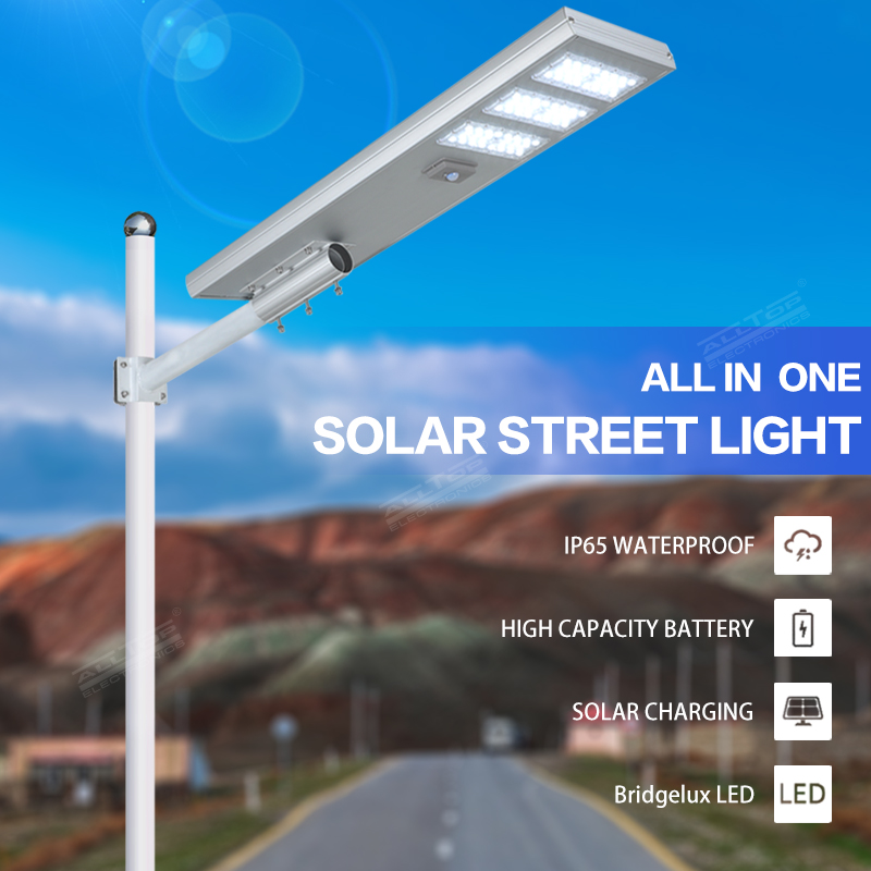 product-ALLTOP -ALLTOP Outdoor waterproof ip65 New Integrated High Lumen Led Solar Street Light-img-1