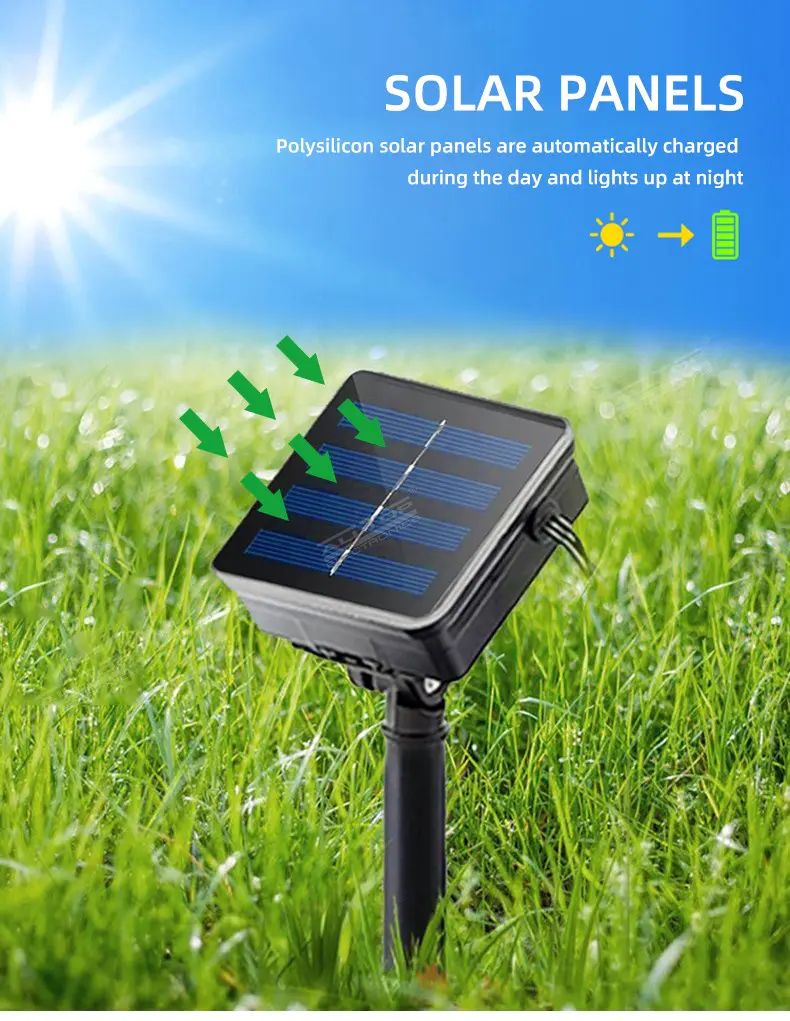 ALLTOP Customized best outdoor solar garden lights with good price