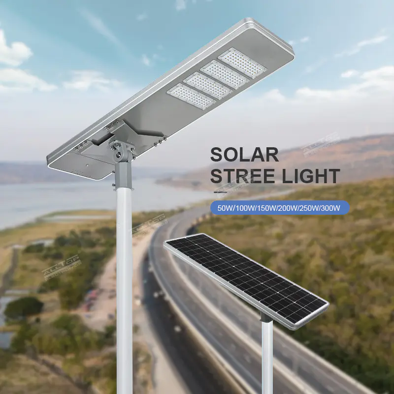 ALLTOP Top Selling 80w all in one solar street light factory