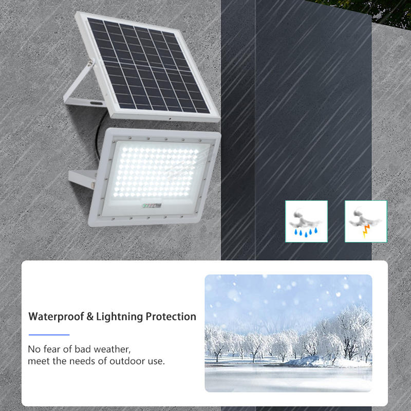ALLTOP High Lumen Outdoor Lighting Waterproof Ip65 Solar LED Flood Light