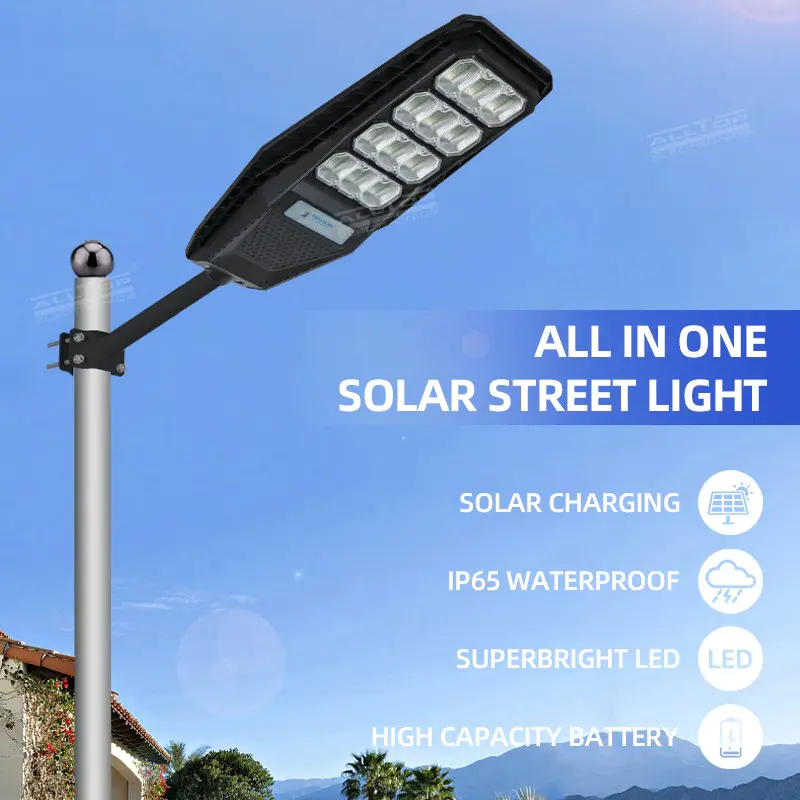 ALLTOP all in one solar street light with good price